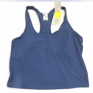 All in Motion Periwinkle Eds rib Racerback Tank‎